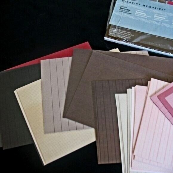 Wedding & Romance 12x12 New Paper & Photo Mats and Journaling boxes Scrapbooking - Picture 8 of 8